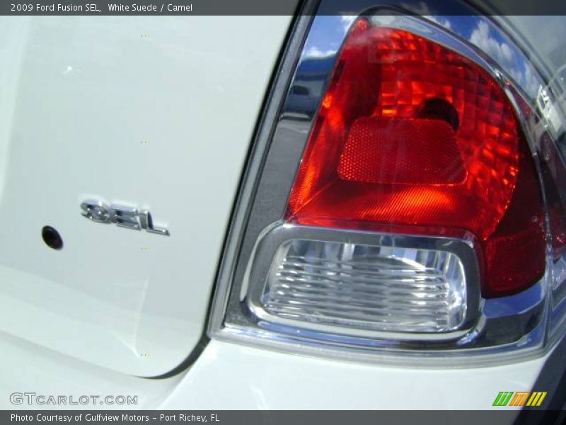 White Suede / Camel 2009 Ford Fusion SEL