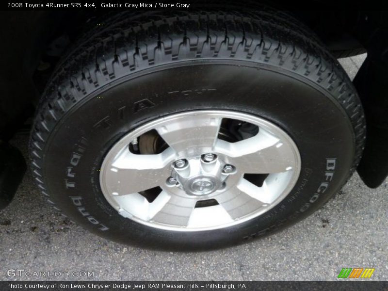 Galactic Gray Mica / Stone Gray 2008 Toyota 4Runner SR5 4x4