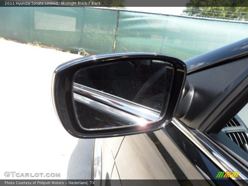 Midnight Black / Black 2011 Hyundai Sonata Limited