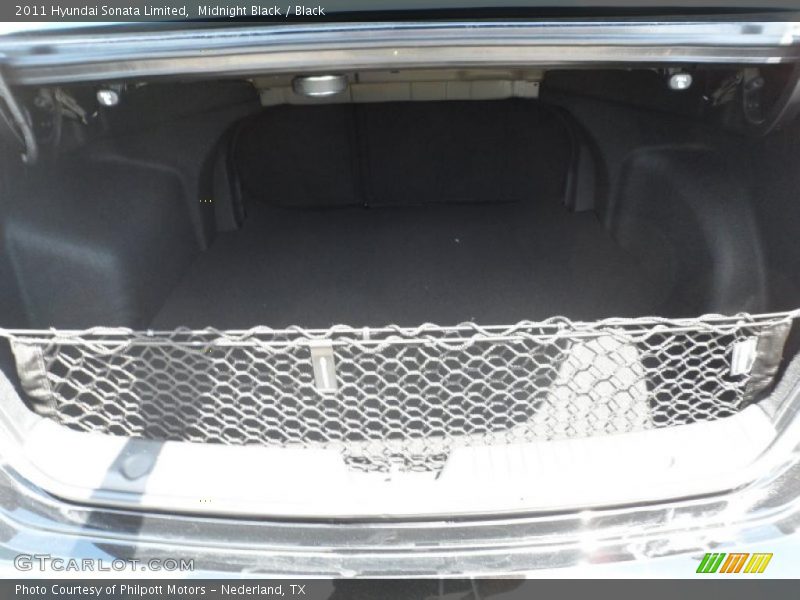 Midnight Black / Black 2011 Hyundai Sonata Limited