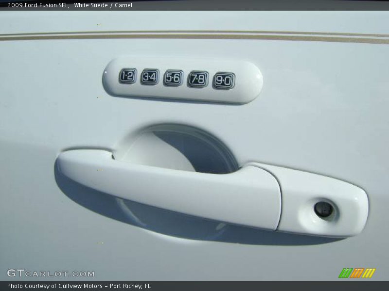 White Suede / Camel 2009 Ford Fusion SEL