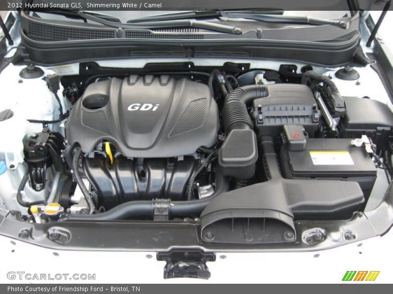 2012 Sonata GLS Engine - 2.4 Liter GDI DOHC 16-Valve D-CVVT 4 Cylinder