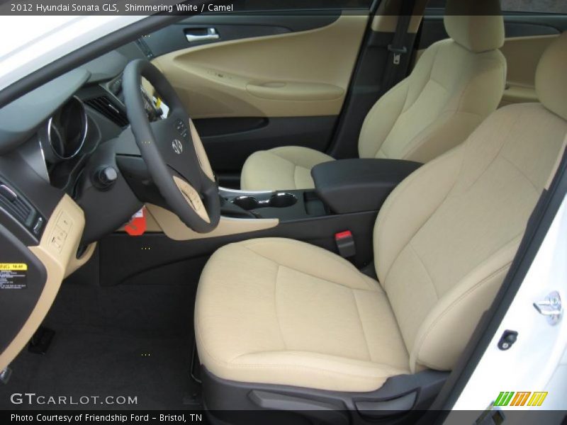  2012 Sonata GLS Camel Interior