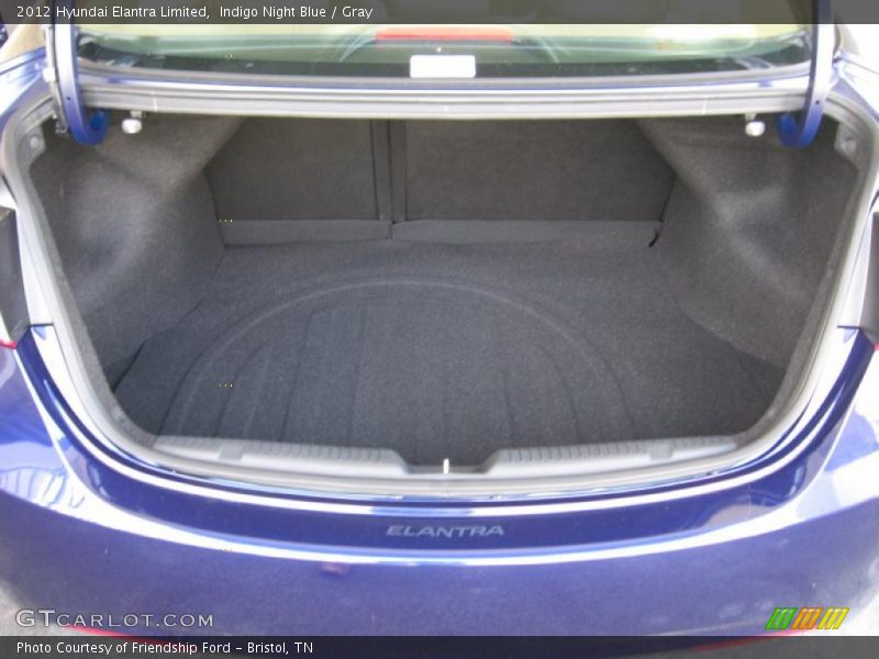  2012 Elantra Limited Trunk
