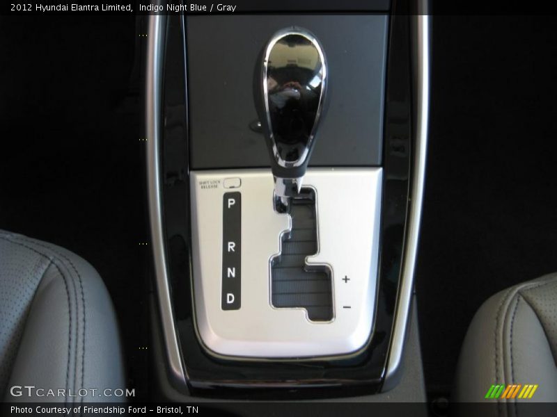  2012 Elantra Limited 6 Speed Shiftronic Automatic Shifter