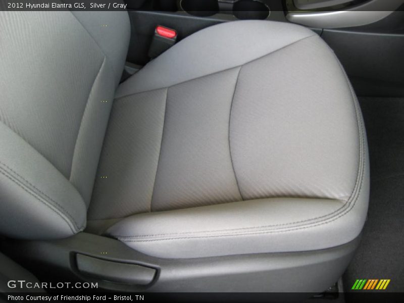 Silver / Gray 2012 Hyundai Elantra GLS