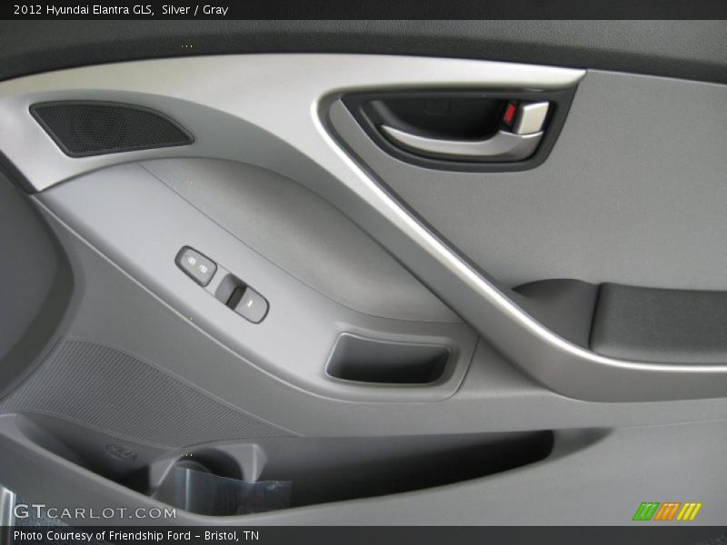 Silver / Gray 2012 Hyundai Elantra GLS