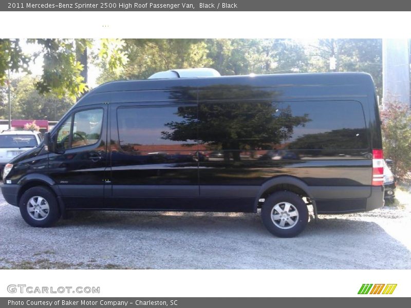 Black / Black 2011 Mercedes-Benz Sprinter 2500 High Roof Passenger Van