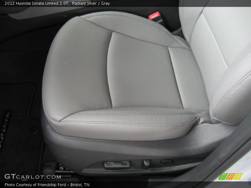  2012 Sonata Limited 2.0T Gray Interior