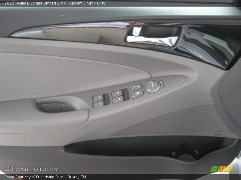 Radiant Silver / Gray 2012 Hyundai Sonata Limited 2.0T