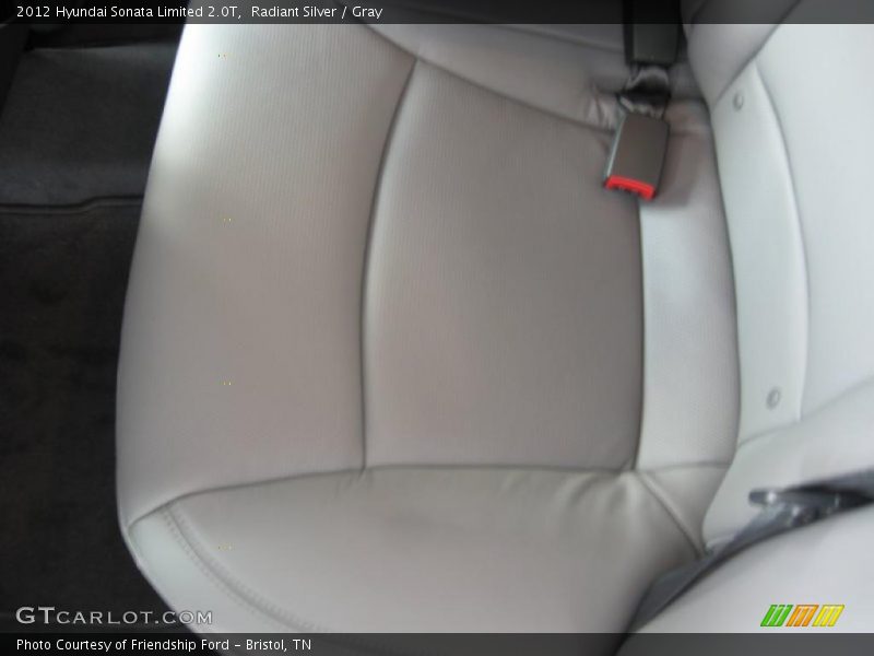 Radiant Silver / Gray 2012 Hyundai Sonata Limited 2.0T