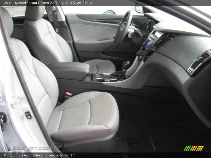  2012 Sonata Limited 2.0T Gray Interior