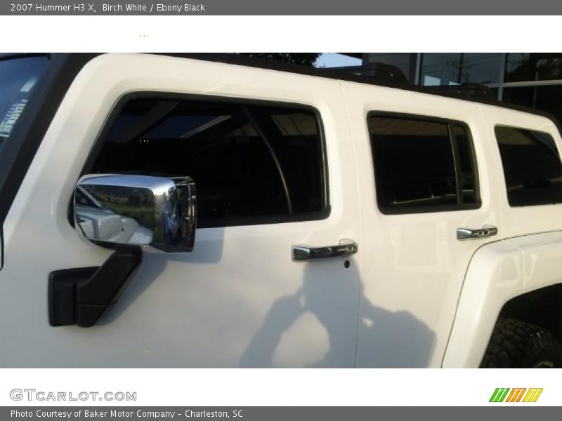 Birch White / Ebony Black 2007 Hummer H3 X