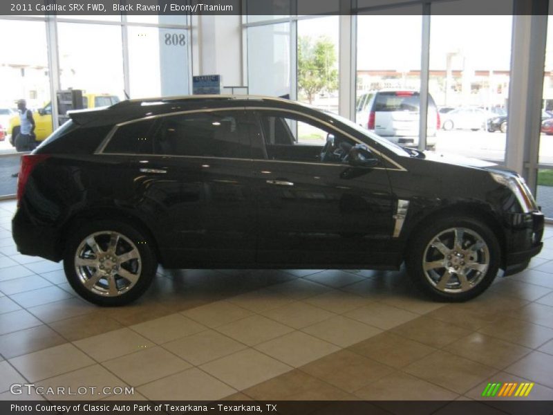 Black Raven / Ebony/Titanium 2011 Cadillac SRX FWD