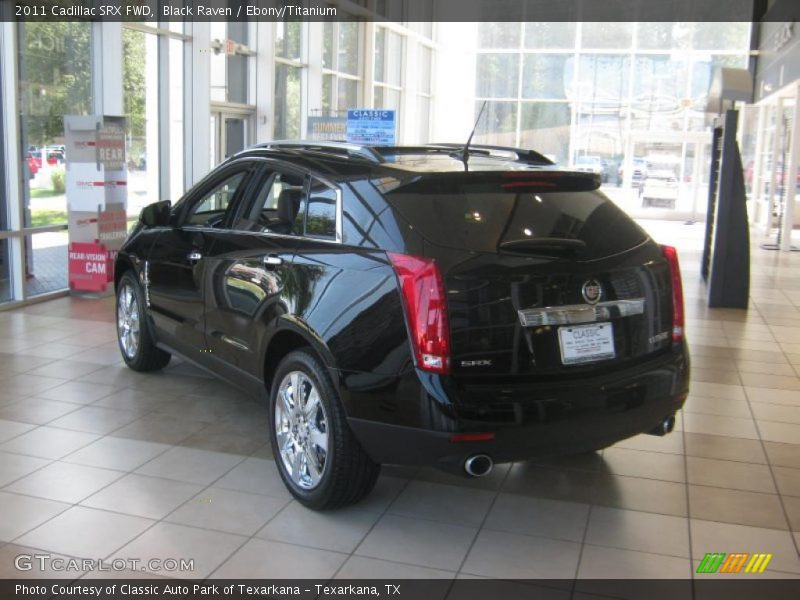 Black Raven / Ebony/Titanium 2011 Cadillac SRX FWD