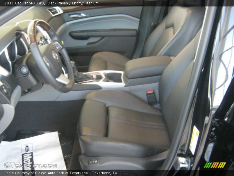Black Raven / Ebony/Titanium 2011 Cadillac SRX FWD