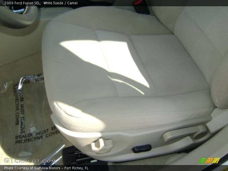 White Suede / Camel 2009 Ford Fusion SEL