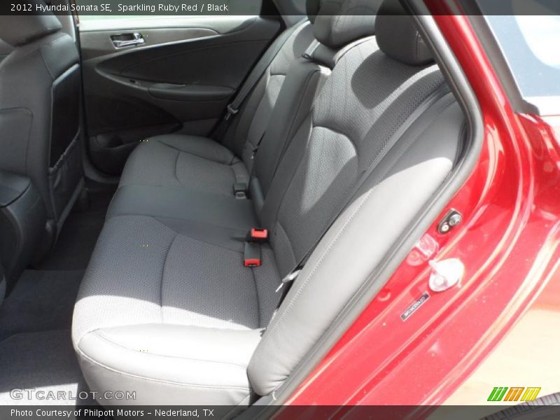  2012 Sonata SE Black Interior