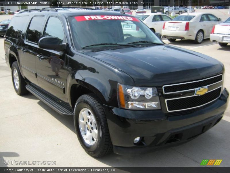 Black Granite Metallic / Light Titanium/Dark Titanium 2010 Chevrolet Suburban LT