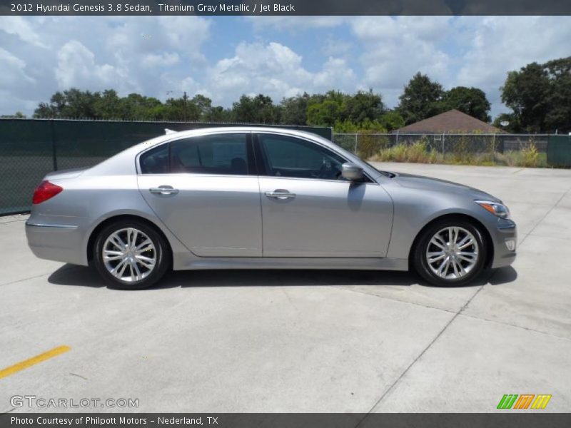  2012 Genesis 3.8 Sedan Titanium Gray Metallic