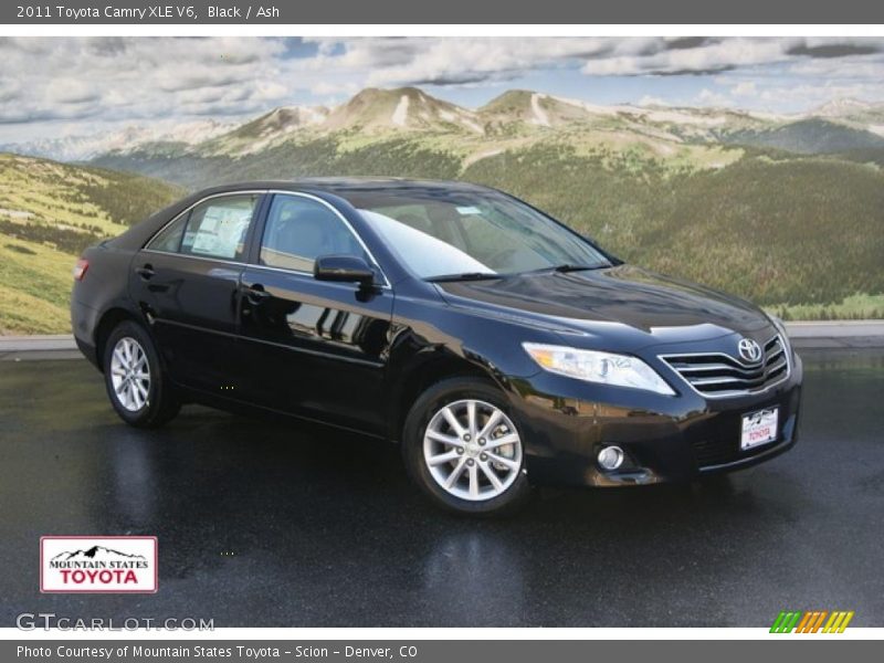 Black / Ash 2011 Toyota Camry XLE V6