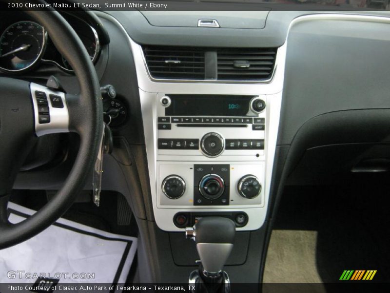Summit White / Ebony 2010 Chevrolet Malibu LT Sedan
