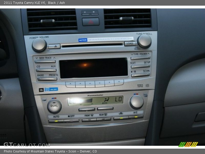 Black / Ash 2011 Toyota Camry XLE V6