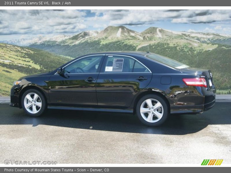 Black / Ash 2011 Toyota Camry SE V6