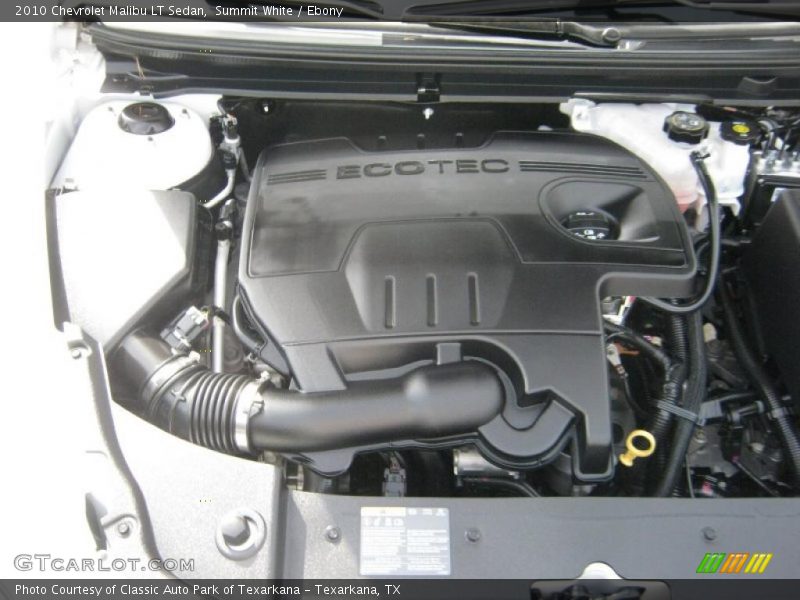 Summit White / Ebony 2010 Chevrolet Malibu LT Sedan
