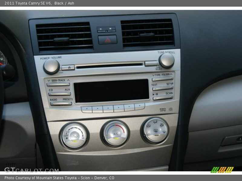 Black / Ash 2011 Toyota Camry SE V6