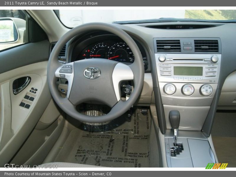 Sandy Beach Metallic / Bisque 2011 Toyota Camry LE
