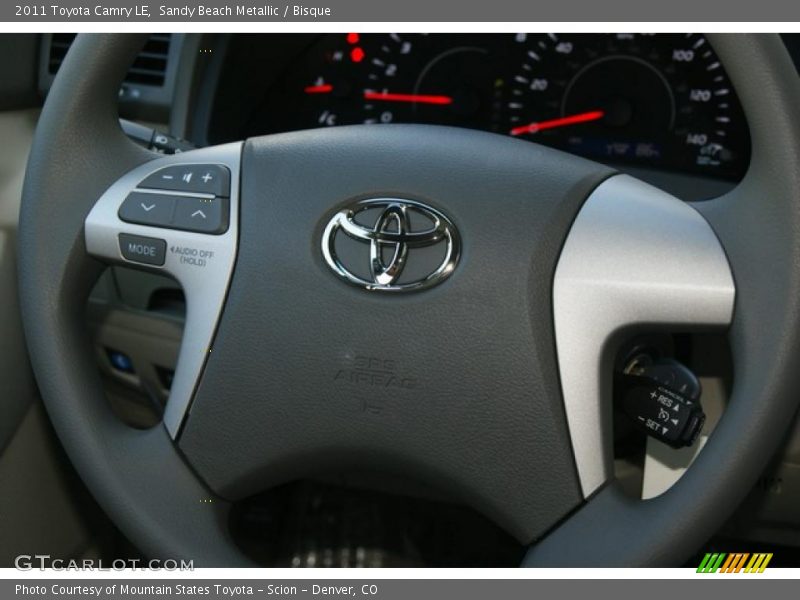 Sandy Beach Metallic / Bisque 2011 Toyota Camry LE