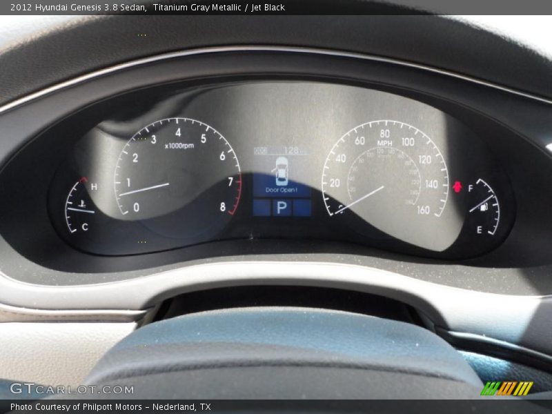  2012 Genesis 3.8 Sedan 3.8 Sedan Gauges