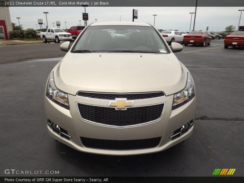 Gold Mist Metallic / Jet Black 2011 Chevrolet Cruze LT/RS