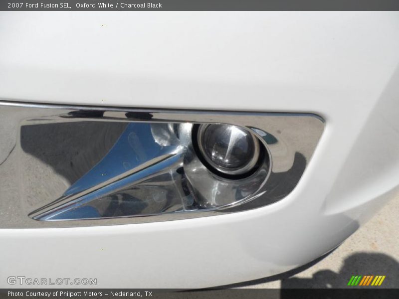 Oxford White / Charcoal Black 2007 Ford Fusion SEL