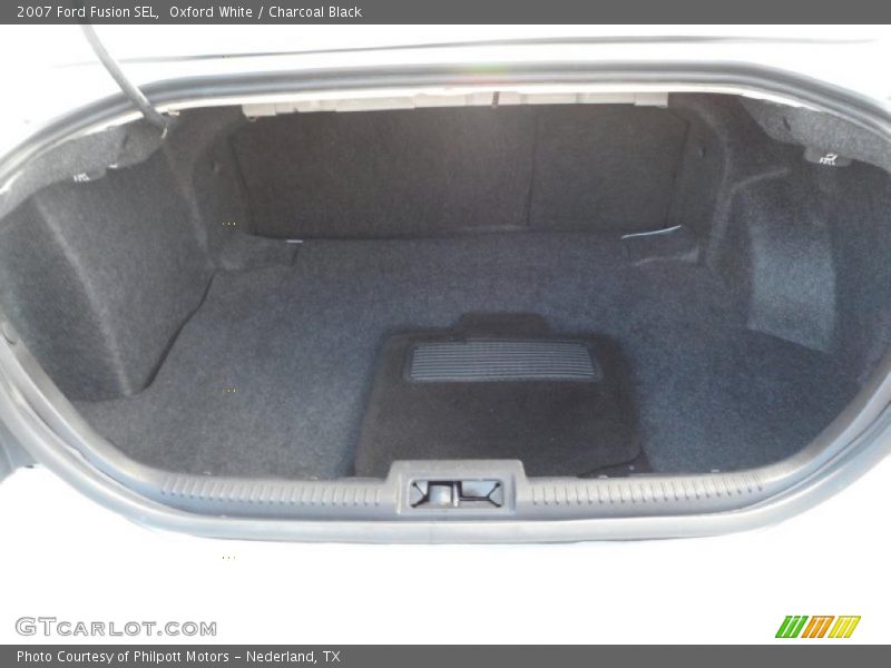 Oxford White / Charcoal Black 2007 Ford Fusion SEL