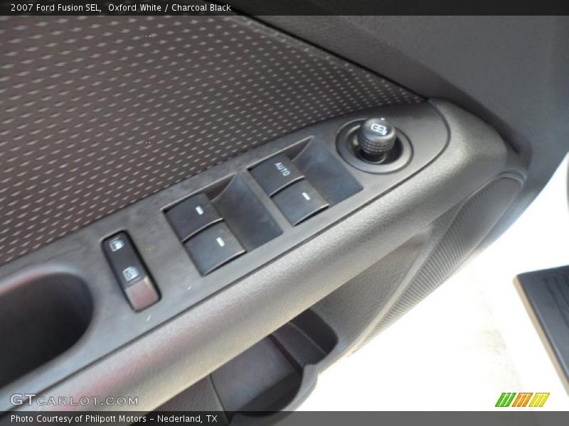 Oxford White / Charcoal Black 2007 Ford Fusion SEL