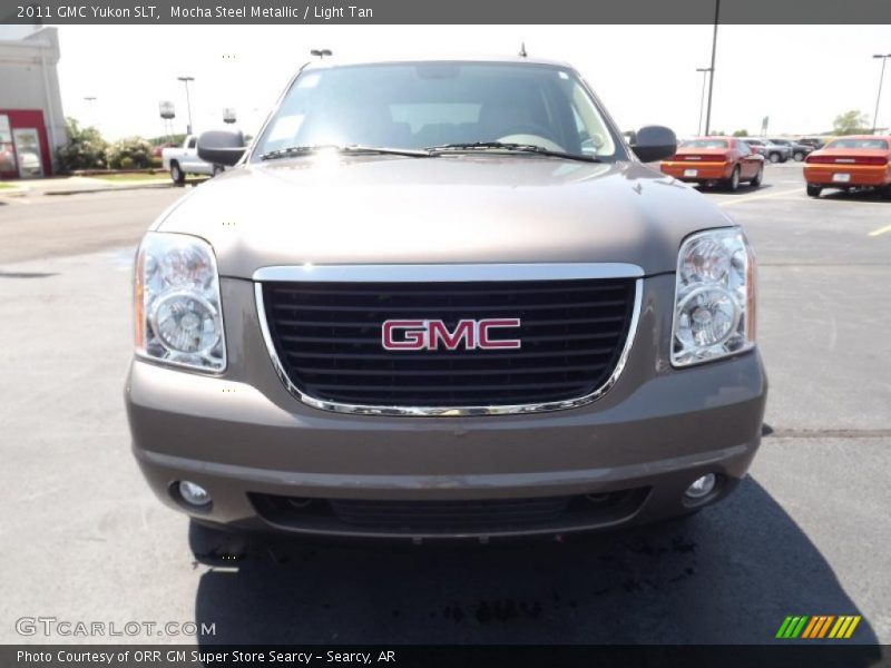 Mocha Steel Metallic / Light Tan 2011 GMC Yukon SLT