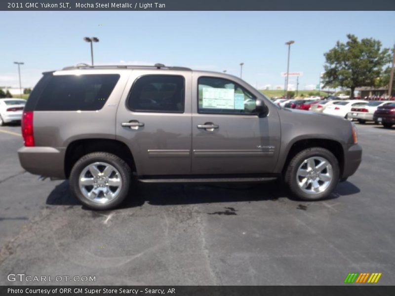 Mocha Steel Metallic / Light Tan 2011 GMC Yukon SLT