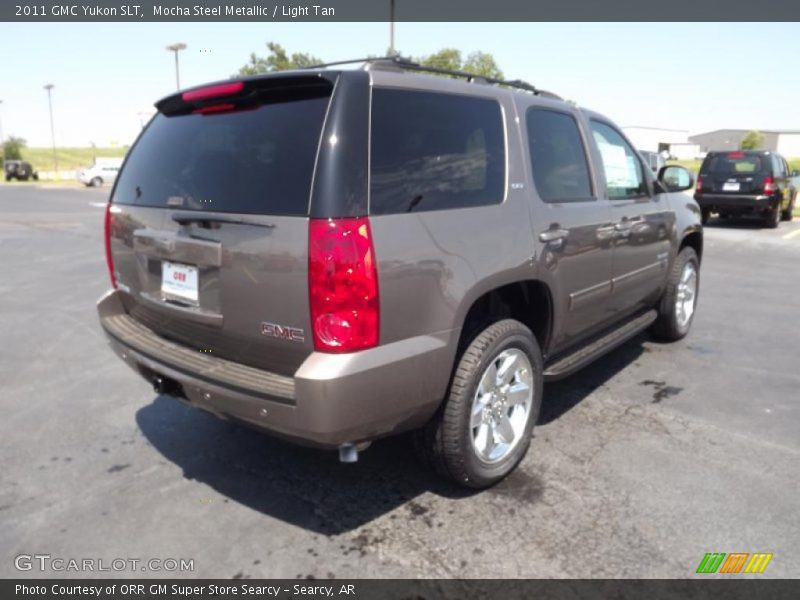 Mocha Steel Metallic / Light Tan 2011 GMC Yukon SLT