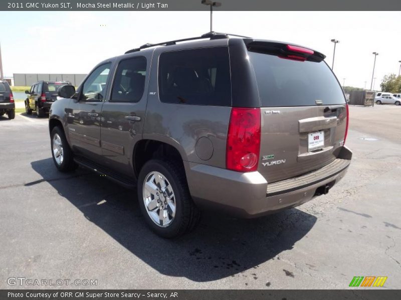 Mocha Steel Metallic / Light Tan 2011 GMC Yukon SLT