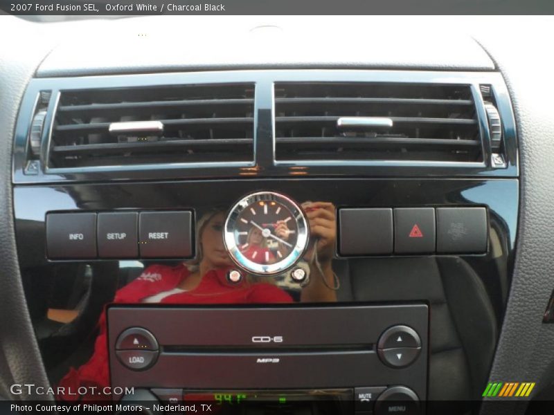 Oxford White / Charcoal Black 2007 Ford Fusion SEL