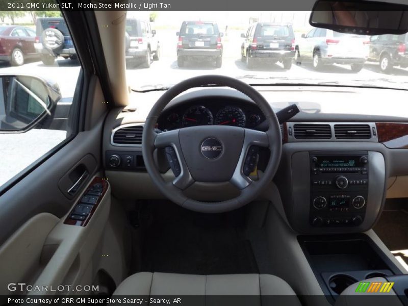 Mocha Steel Metallic / Light Tan 2011 GMC Yukon SLT