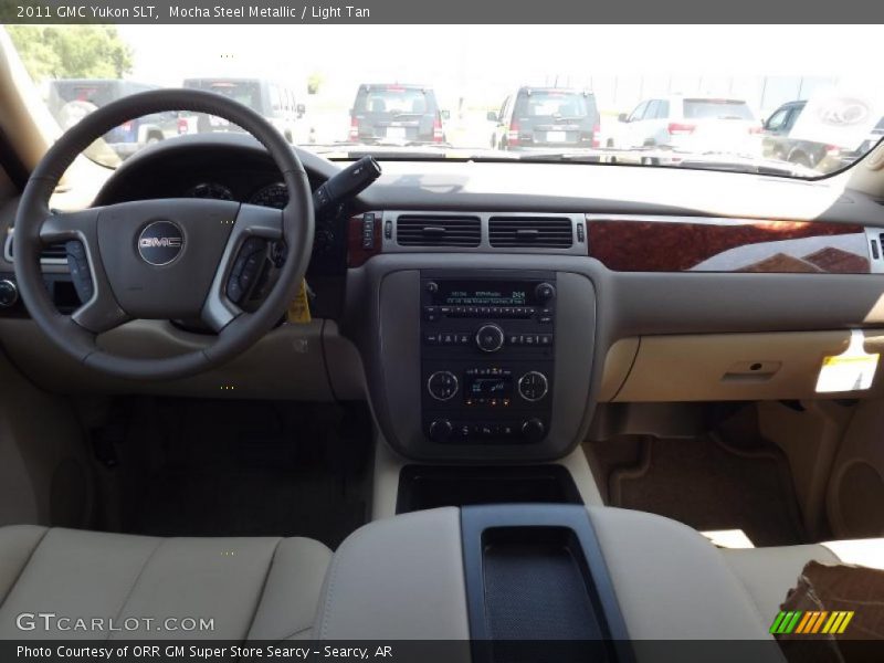Mocha Steel Metallic / Light Tan 2011 GMC Yukon SLT