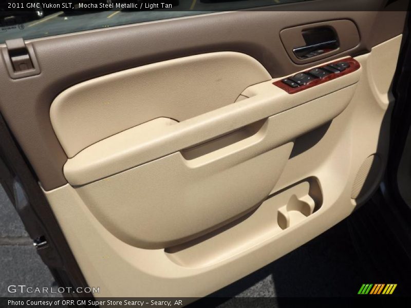 Mocha Steel Metallic / Light Tan 2011 GMC Yukon SLT