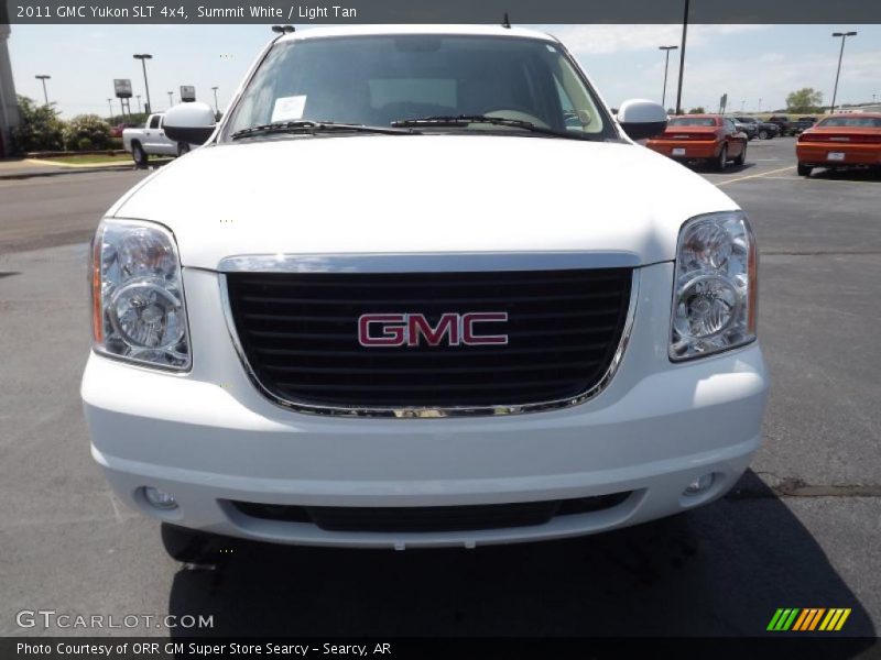 Summit White / Light Tan 2011 GMC Yukon SLT 4x4