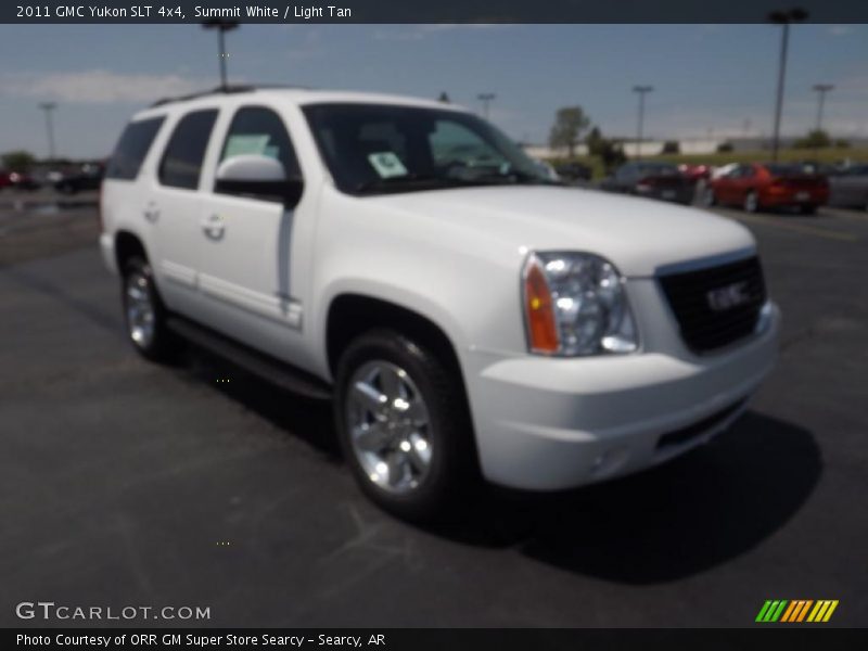 Summit White / Light Tan 2011 GMC Yukon SLT 4x4