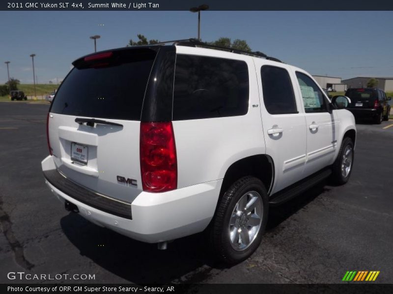 Summit White / Light Tan 2011 GMC Yukon SLT 4x4