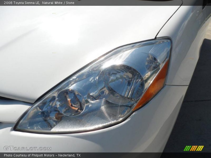 Natural White / Stone 2008 Toyota Sienna LE