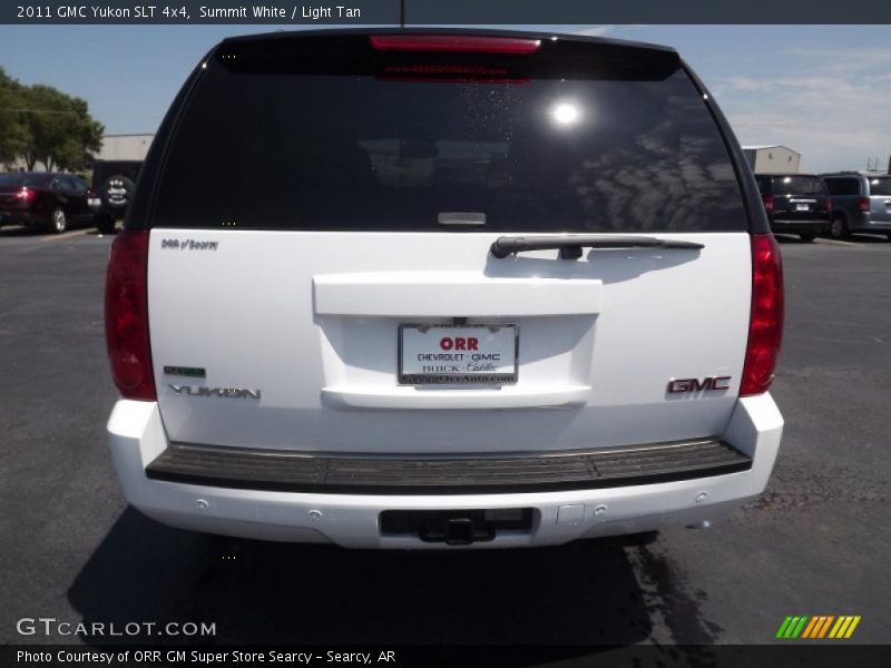 Summit White / Light Tan 2011 GMC Yukon SLT 4x4